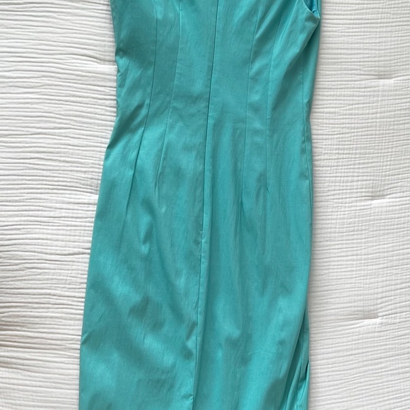 50's Style teal dress new with tags - Picture 2 of 6